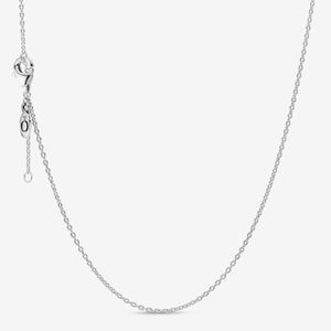 PANDORA Pandora classic cable chain necklace in silver